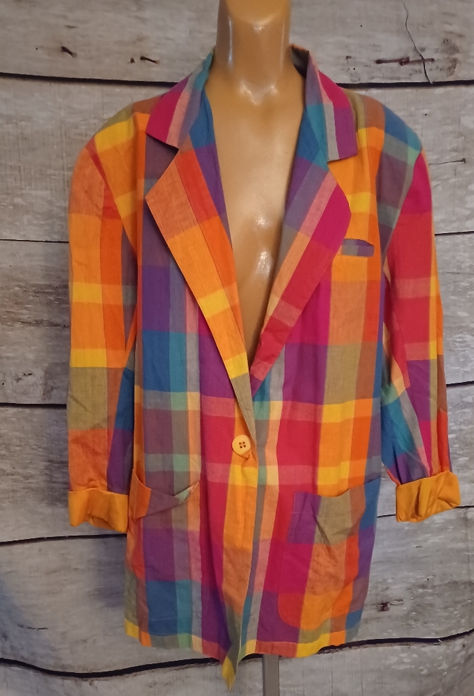 Plaid jacket